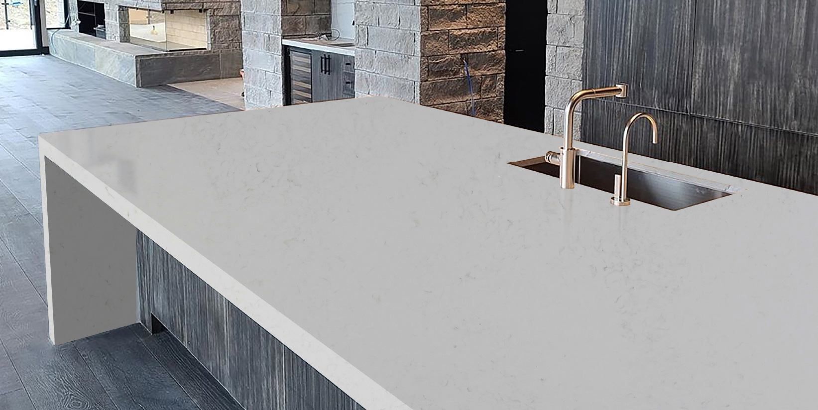 Bianco Marina Quartz Counterops Quality Granite & Marble Wichita