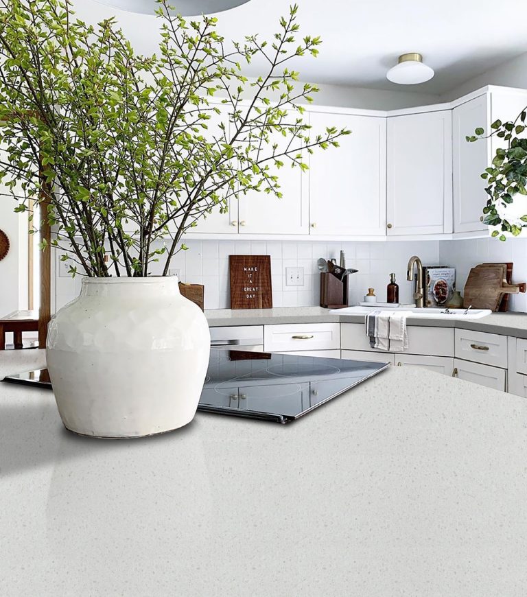 Bianco Neve Quartz Counterops | Quality Granite & Marble Wichita