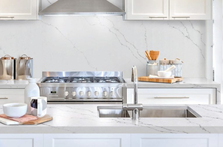 Bianco Venatino Quartz Counterops | Quality Granite & Marble Wichita