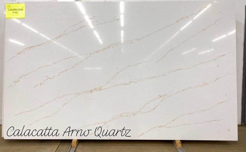 Calacatta Arno Quartz Countertops Wichita