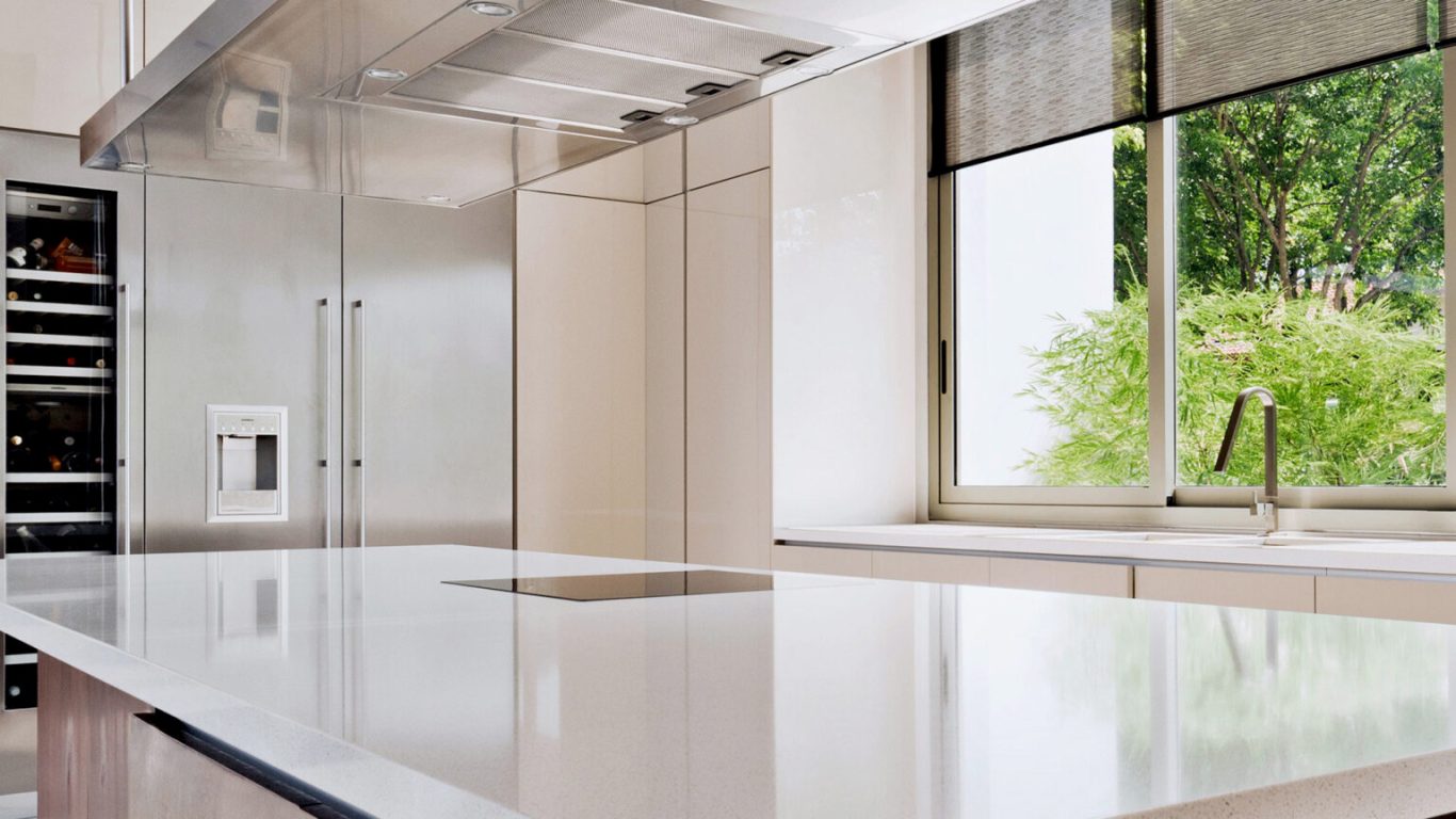 Ice Snow Quartz Counterops Quality Granite & Marble Wichita